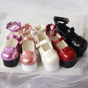 1/4 Bjd Msd Shoes High Heel Doll Shoes  Supper Dollfie Leather Boots Mini Shoes SD YOSD BJD Doll Shoes for Dolls Accessories