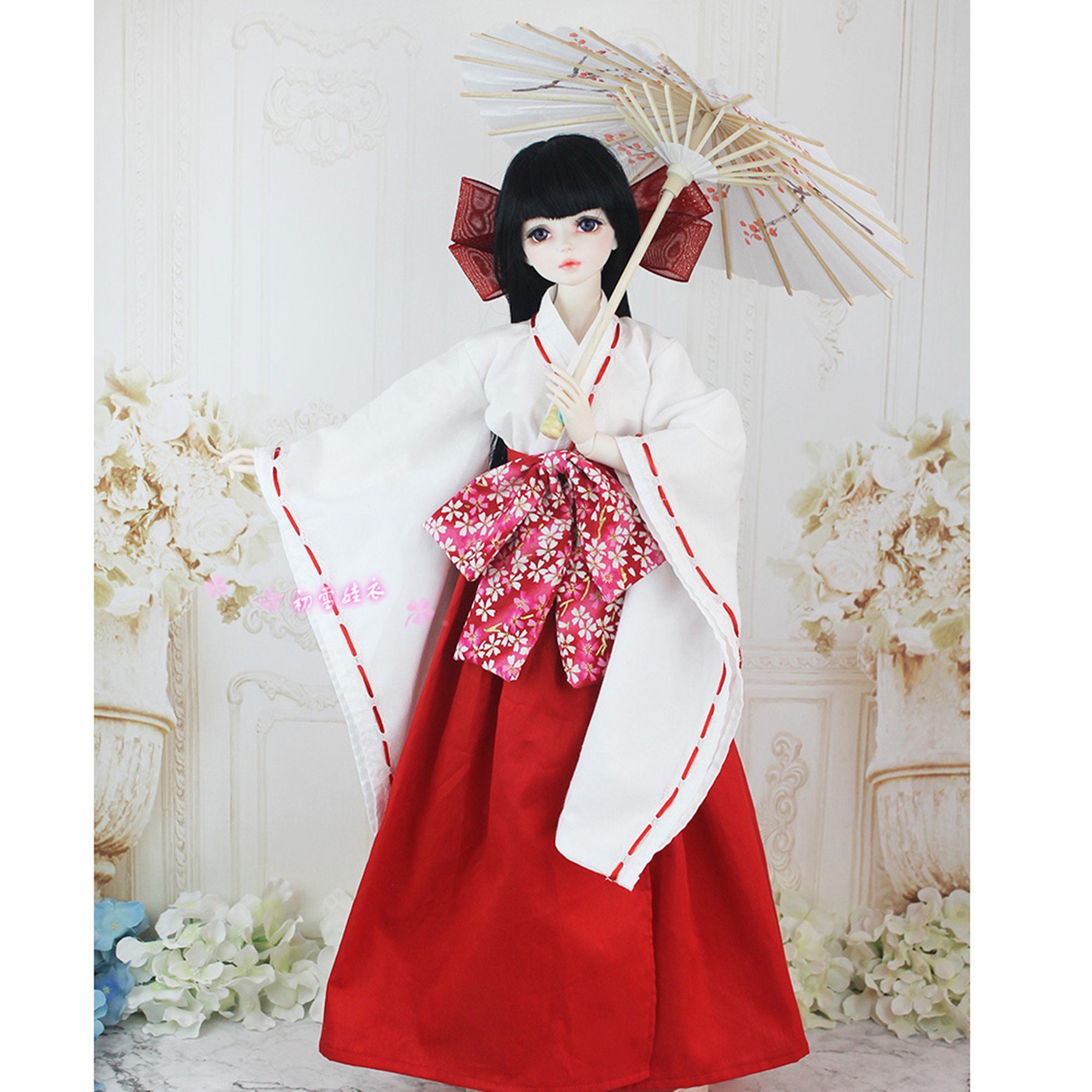 BJD Clothes Japanese Kimono for 1/3 SD Doll 1/4 Kimono BJD Clothes Japanese Kimono for 1/3 SD Doll 1/4 Kimono