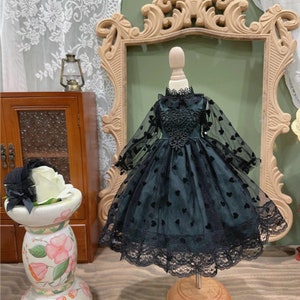 Bjd Doll Dress for 1/3 1/4 1/6 MSD/Minifee/MDD/Iplehouse FID/SD10/Smart Doll Bjd Outfit Clothes Girl doll Skirt