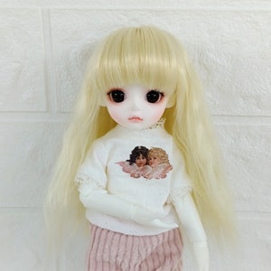 Retro Curly BJD Doll Wig: SD/MDD Sizes, 30 Colors