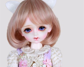 BJD Doll Wig: Pink Bob, Various Sizes for Blythe, Pullip, SD, MSD, Yosd