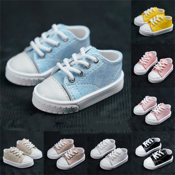 1/4 1/6 BJD Shoes Doll Shoes Board Shoes Bjd Casual Shoes doll Sneakers Leather Shoes For Msd Yosd MDD Doll