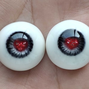 Resin BJD Doll Eyes: Heart Safety Eyes (8-22mm)