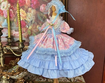Custom Bjd Doll Princess Dress Lolita Dress for BJD Dolls 1/3 1/4 1/6 & Blythe Clothes