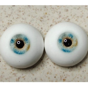 Handmade Realistic Resin Doll Eyes: BJD Reborn Supplies (12-18mm)