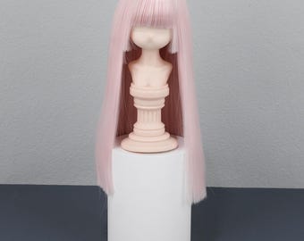 合成ウィッグ ロングストレート コスプレ用 前髪付き アニメ コスプレウィッグ コスチュームウィッグ アニメウィッグ：前髪付きロング合成コスプレヘア - Etsy 日本