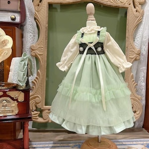 Custom Bjd Doll Dress for 1/3 1/4 1/6 Blythe Big Girl MSD/Minifee/MDD/Iplehouse FID/SD10/Smart Doll Bjd Outfit Clothes for Toys Accessories