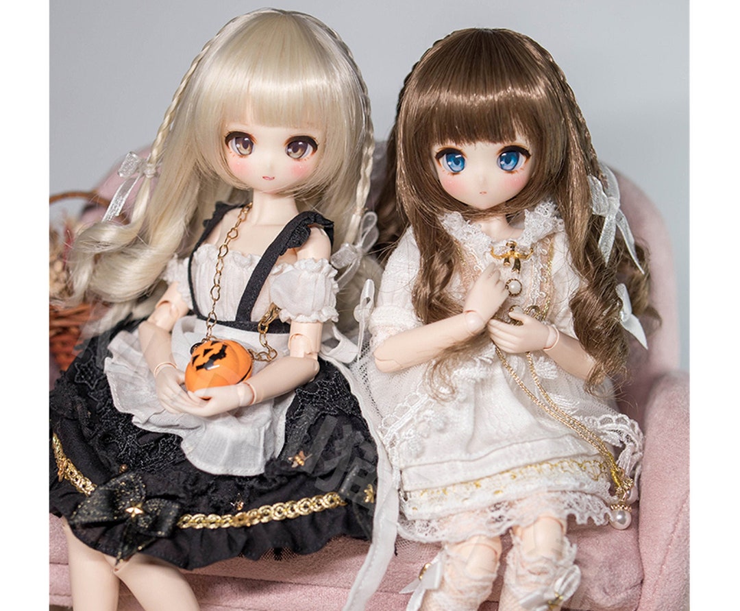 1. "BJD Doll with Long Blonde Hair" - wide 6