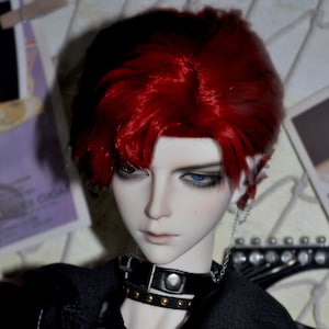 BJD Wig BJD SD Doll Wig 1/3 1/4 Doll Short Wigs for Dolls Accessories 7-8&quot; 8-9&#39;&#39; 9-10&quot;  Fashion Doll Hair
