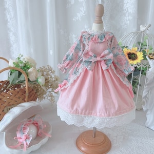 Doll Clothes Bjd Princess Doll Dress for 1/4 1/3 1/6 Bjd Clothes for Minifee/Msd/SDGR/SD13/SD16 Girl/Smart Doll Clothing