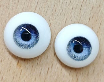 Resin Doll Eyes: Realistic Safety Eyes for BJD Dolls (8-24mm)