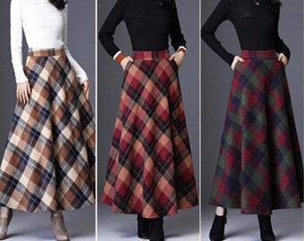 long maxi jean skirt