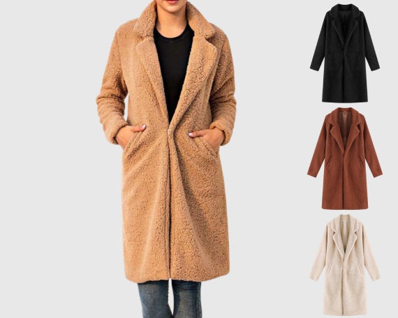 teddy coat full length