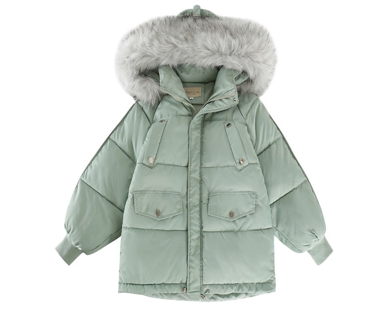Winter Jacket Women Parka Warm Jacket Cotton Zipper Coat - Etsy