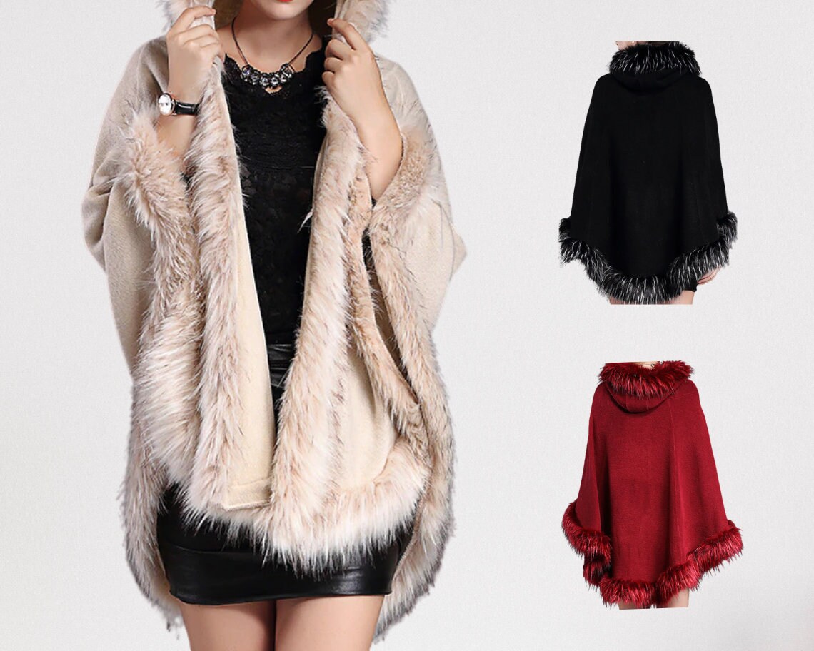 Cape Coat With Scarf - Etsy