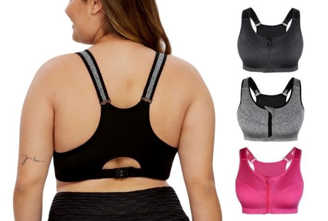 Comfy Plus Size Yoga Sports Bra Top Sportswear Athletic Etsy