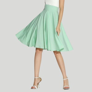 Swing Skirt Vintage Ball Gown Skirt High Waist Retro - Etsy