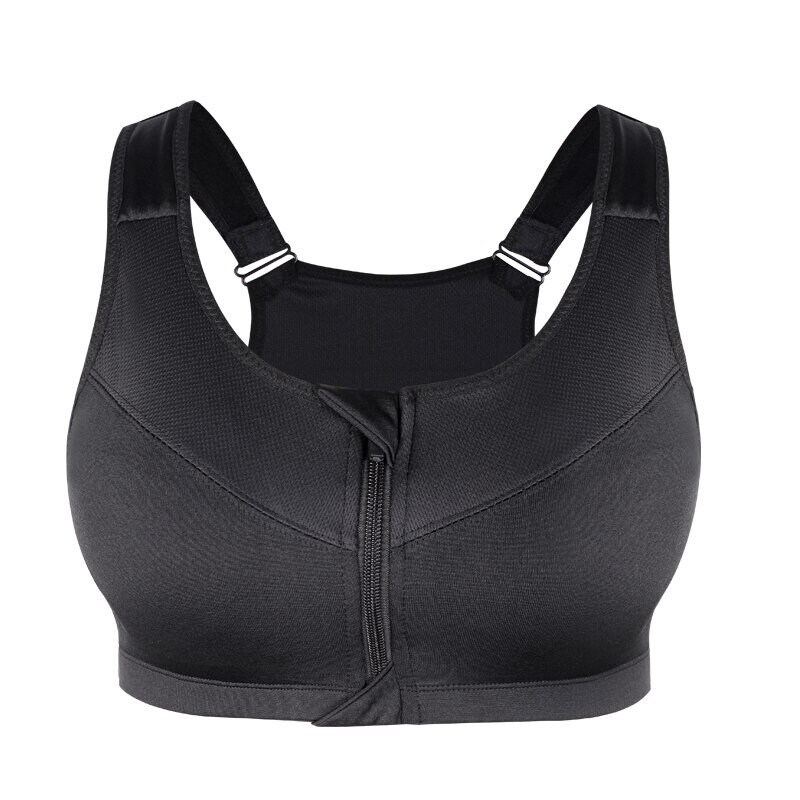 XL Size Top Women Zipper Yoga Sports Bra Underwear Reusable Etsy