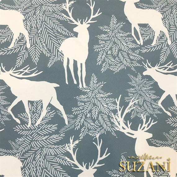 Upholstery Indoor Outdoor Fabric Christmas Home Decor Fabric Digital