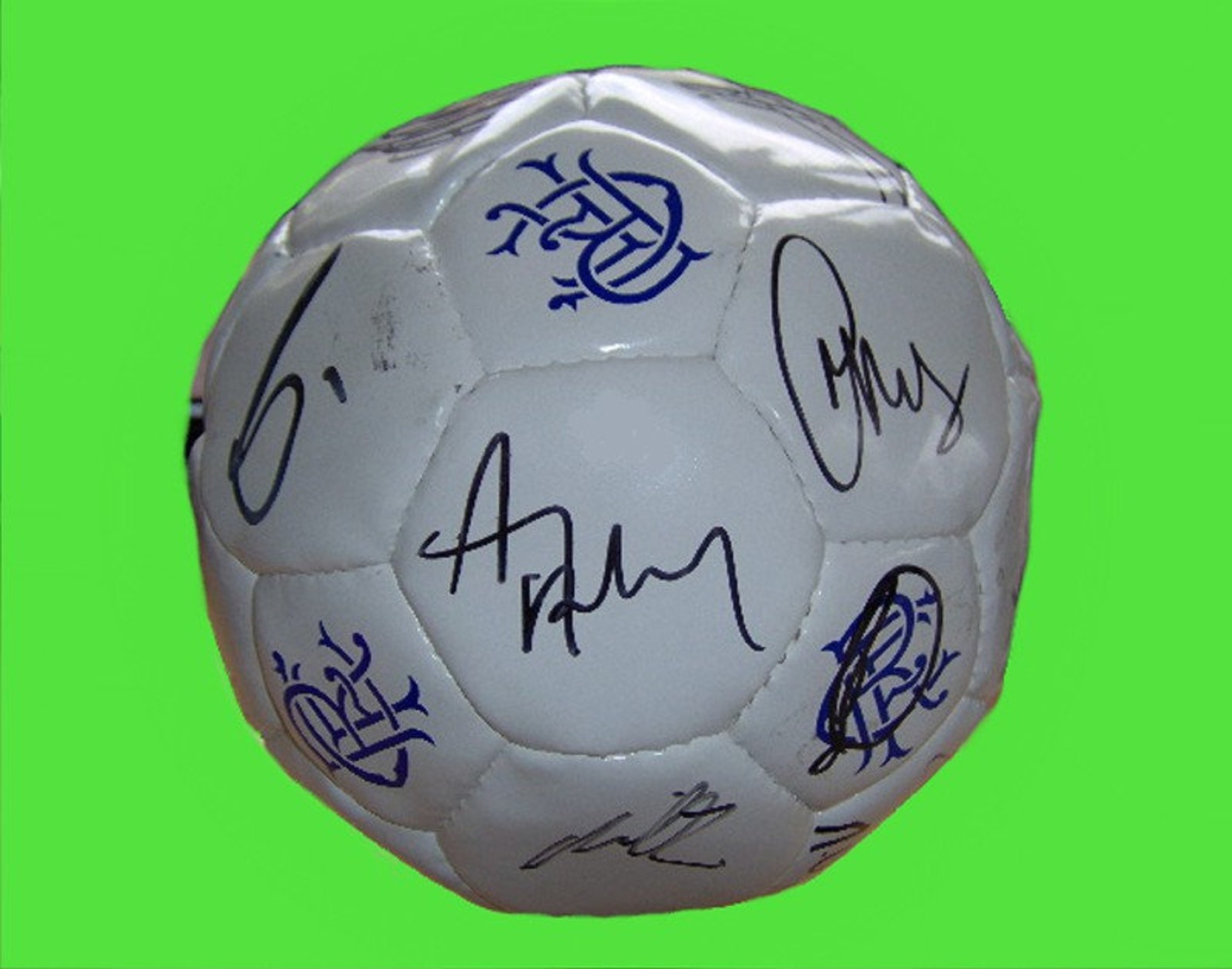 Official Rangers F.C 2016 2017 1st Team Signed Football Etsy