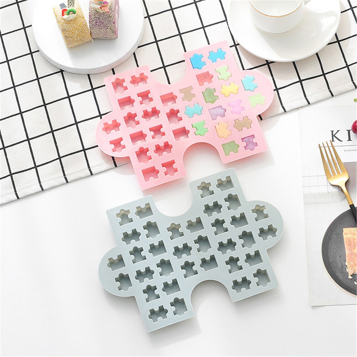 Puzzle Craft Mold DIY Silicone Mold Resin Mold Chocolate Etsy Singapore