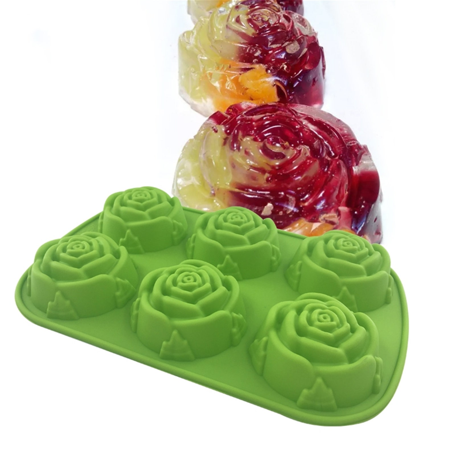 Handmade Rose Flower Shape Mold DIY Creative Silicone Mold / Etsy