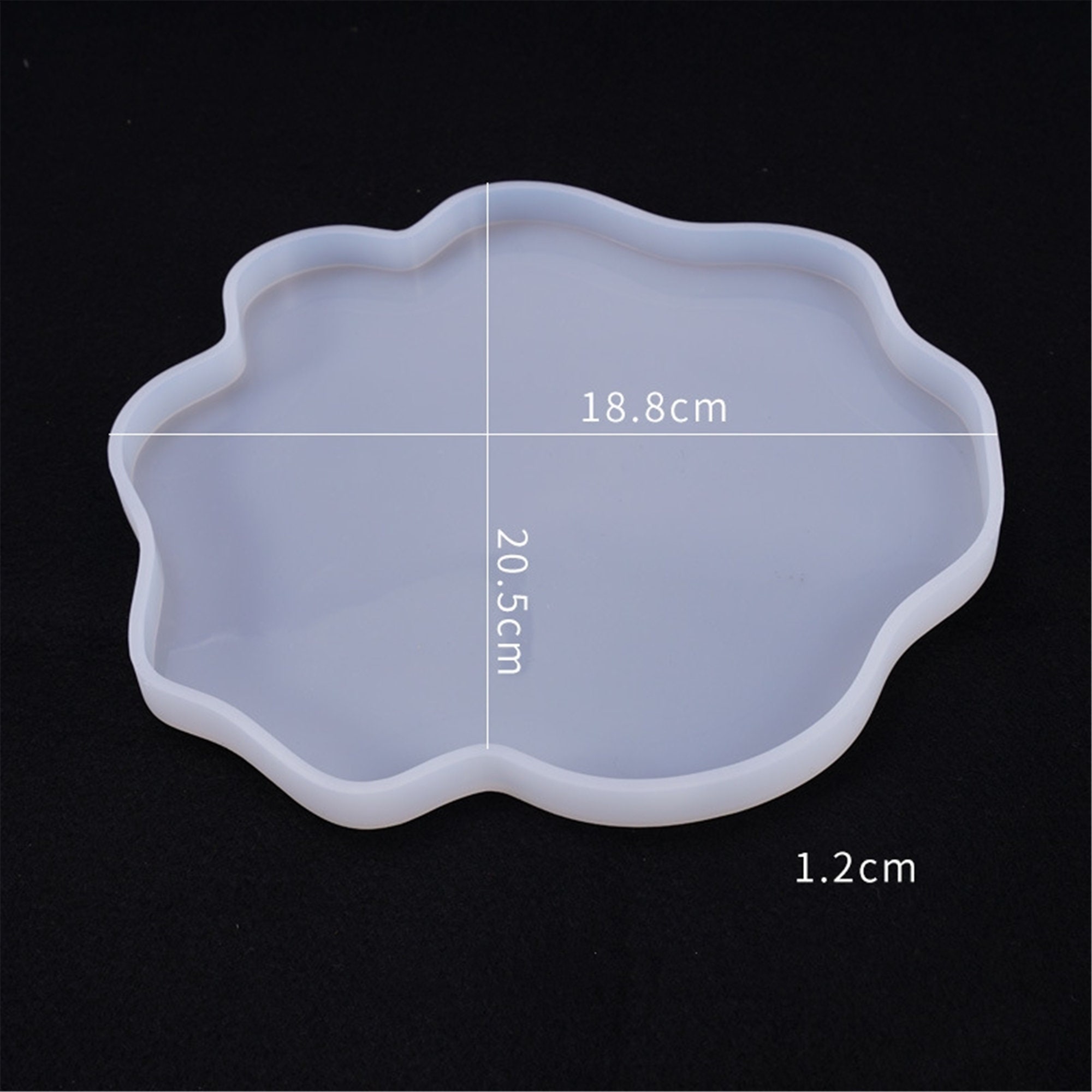Irregular Coaster Mold Coaster Mold Made of Silicone Etsy