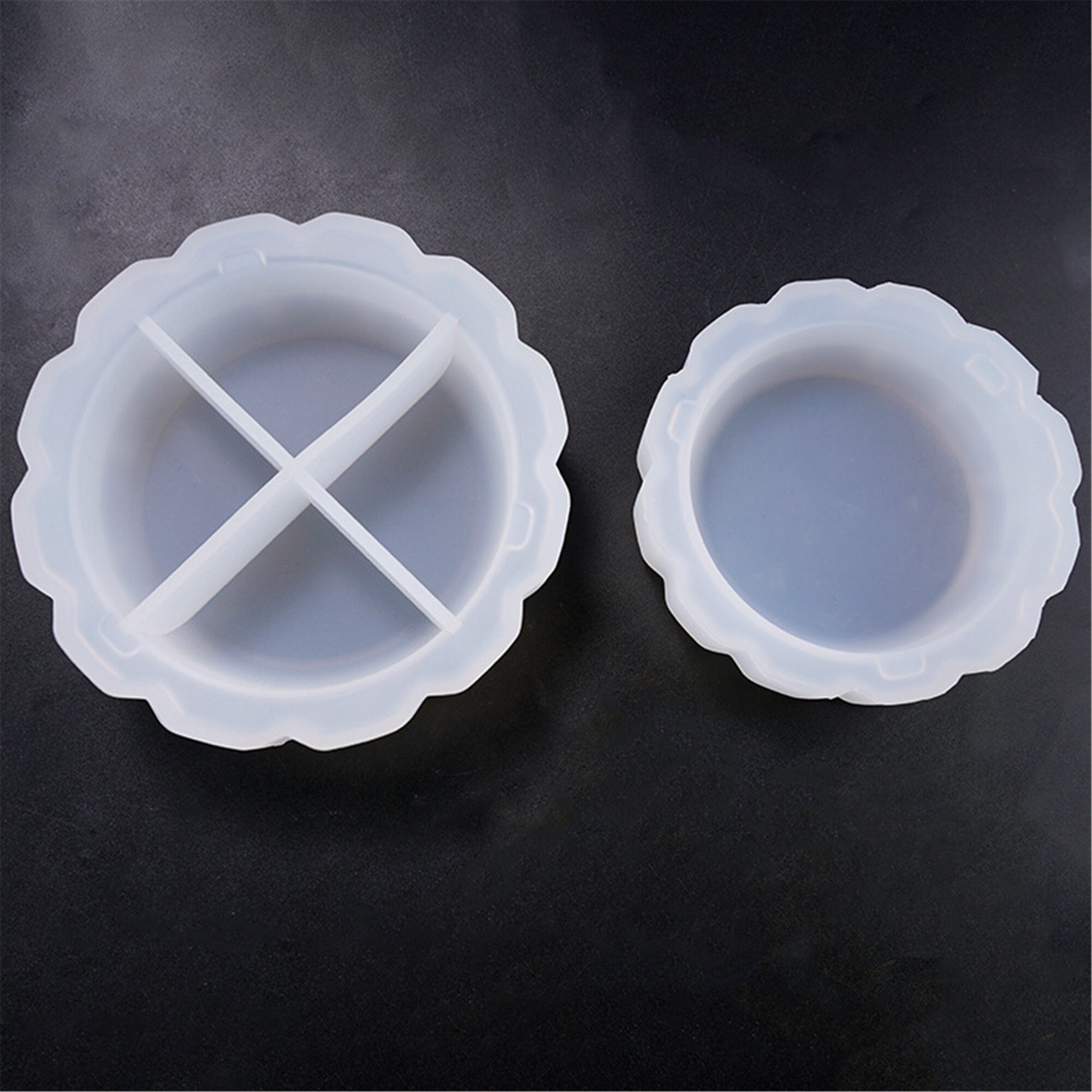 High Quality Ashtray Resin Mold Round Ashtray Mold Silicone Etsy