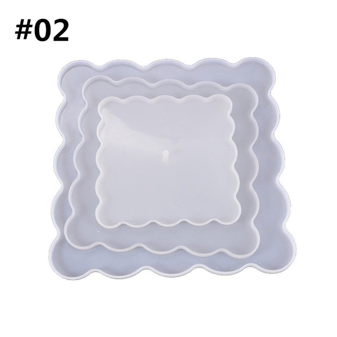 Creative ThreeLayer Tray Mold DIY Tray Silicone Mold/ Resin Etsy