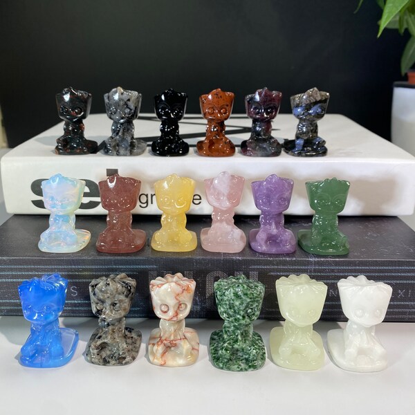 Crystal Figurines - Etsy