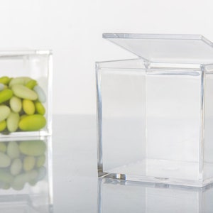 Transparent plexiglass box 6x6x6 for ceremony - Transparent plexiglass box 6x6x6 for ceremony