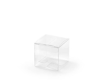24 Würfelboxen aus PVC 5x5x5 - 24 Würfelboxen aus PVC 5x5x5