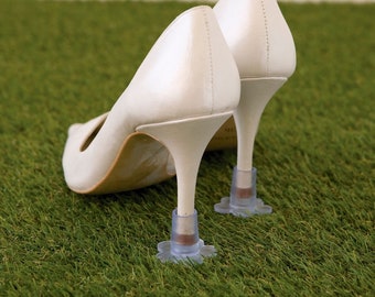 4 Pairs of silicone heel pads, wedding accessory