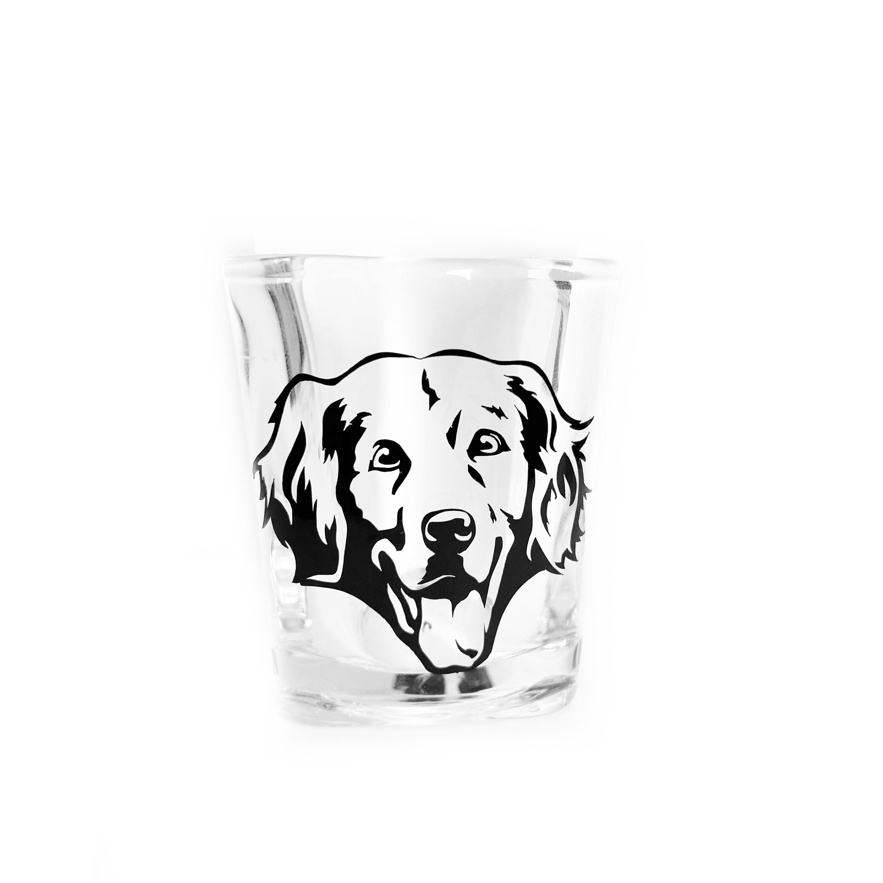 Customized Dog shot glasses pet shot custom shot glass Etsy