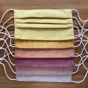 Handmade Face Masks, Filtered Face Masks, 100% Cotton Face Masks, Washable, Reusable, Breathable, Unisex, Fashionable, UK Free Delivery