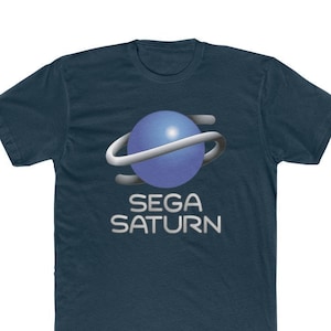 Sega Saturn Classic Retro Old School Gaming T-Shirt