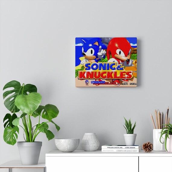 SONIC THE HEDGEHOG 2 24X36 POSTER SEGA VIDEO GAMES GAMING CLASSIC