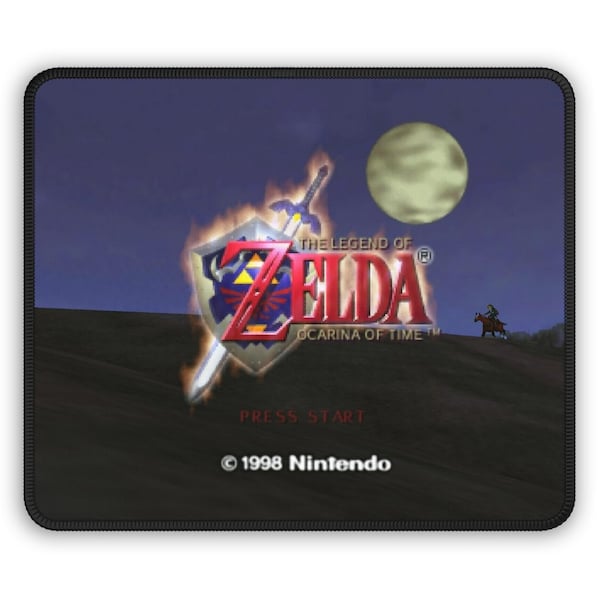 Classic Retro Ocarina of time Gaming Mouse Pad