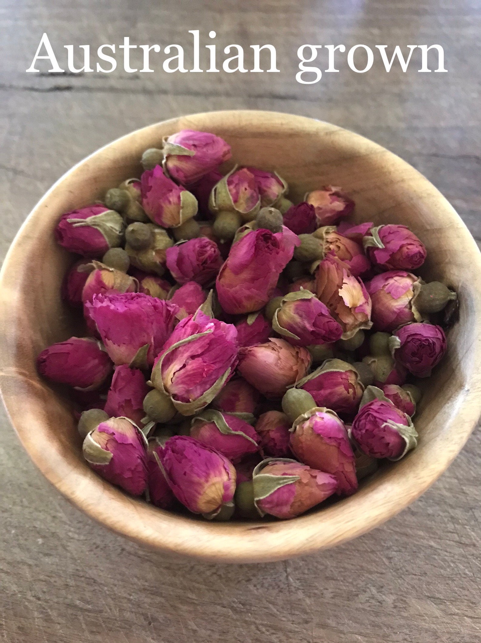 Organic Red Rose Buds small Edible flowers Etsy