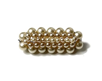 Vintage Faux Pearl Brooch