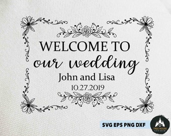 Download Wedding Sign Svg Etsy