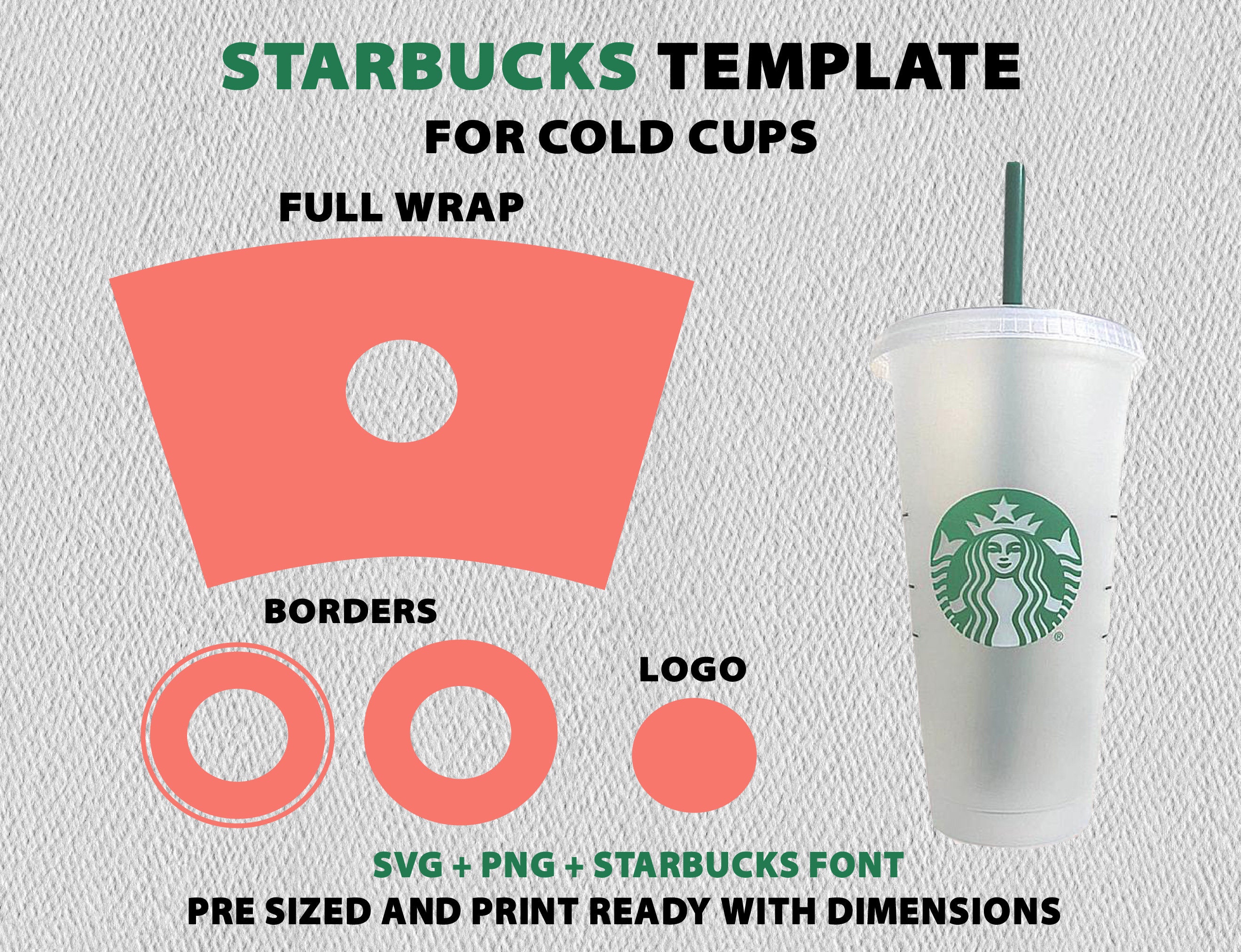 Starbucks Cup Template SVG PNG Starbucks Cold Cup Etsy starbucks-cup-template-svg-png-starbucks-cold-cup-etsy