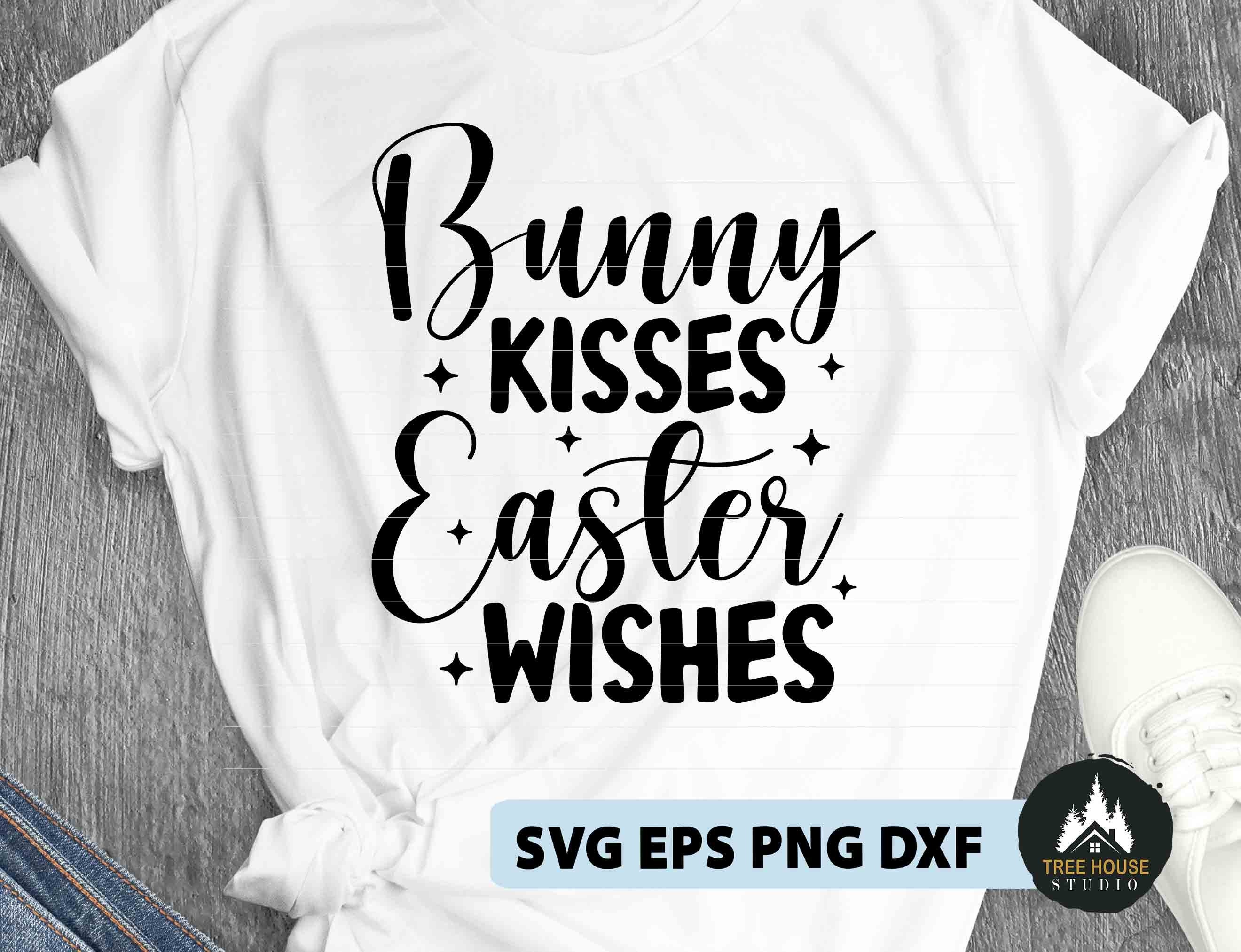 Download Bunny kisses easter wishes svg bunny kisses svg easter ...