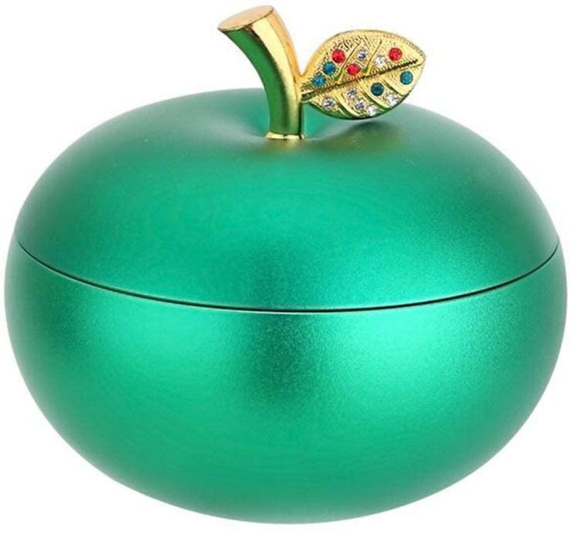 Aluminum Apple Ashtray Creative Apple Ashtray Decoration Etsy