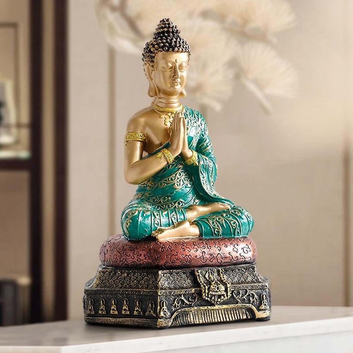 Buddha Statues for Garden office and home Decor Desk Etsy