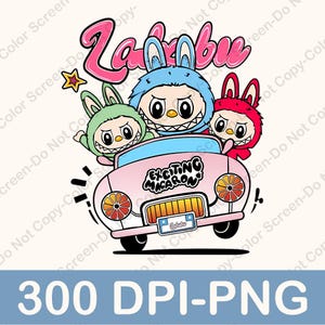 La bu bu Png, Kawaii Monsters Cliparts, La bu bu Design, La bu bu Character Designs, La bu bu Sublimation, La bu bu Ready to Download Design