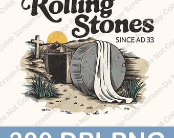 Rolling Stones PNG, kristen uppståndelsegrav, kristen påsk-png, tom grav PNG, Han är uppstånden design för påsksublimering, påsk-png
