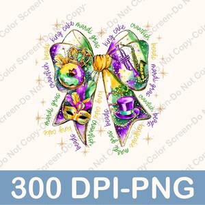 Mardi Gras Coquette Png, Mardi Gras Vibes Png, Mardi Gras, Fat Tuesday Png, Mardi Gras Png, Louisiana Sublimation Design, Digital File