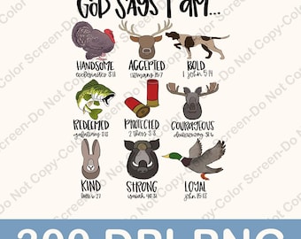 God Says I Am Png, Bible Verse Png, Christian Positive Quotes, Inspirational Quotes, Jesus Png, Christian Png, Hunting Life Png