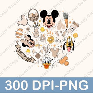 Mickey e amigo feliz Páscoa png pacote, desenho animado Páscoa png, Disney feliz Páscoa png, coelho Páscoa png, Disney Páscoa png, Páscoa png